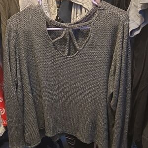Democracy Plus Size Sparkly Knit Sweater